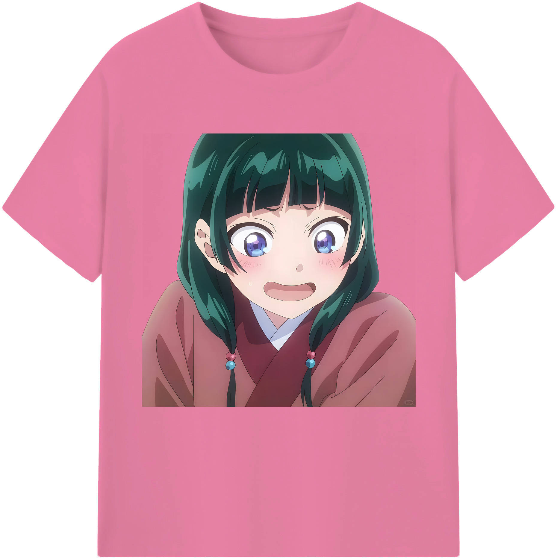 （画像用） 薬屋のひとりごと The Apothecary Diaries 綿100％半袖Tシャツ（フロントプリント）